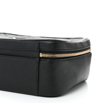 Chanel Caviar Quilted Large CC Filigree Vanity Case Black 12 of 12