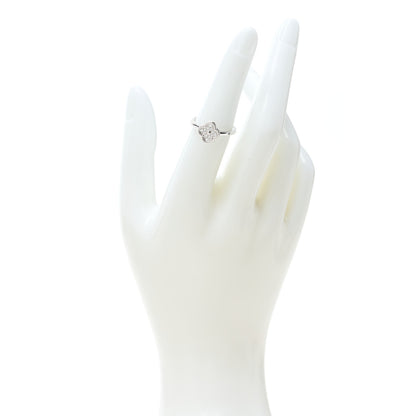 Van Cleef & Arpels 18K White Gold Diamond Sweet Alhambra Ring 51 5.75 2 of 7