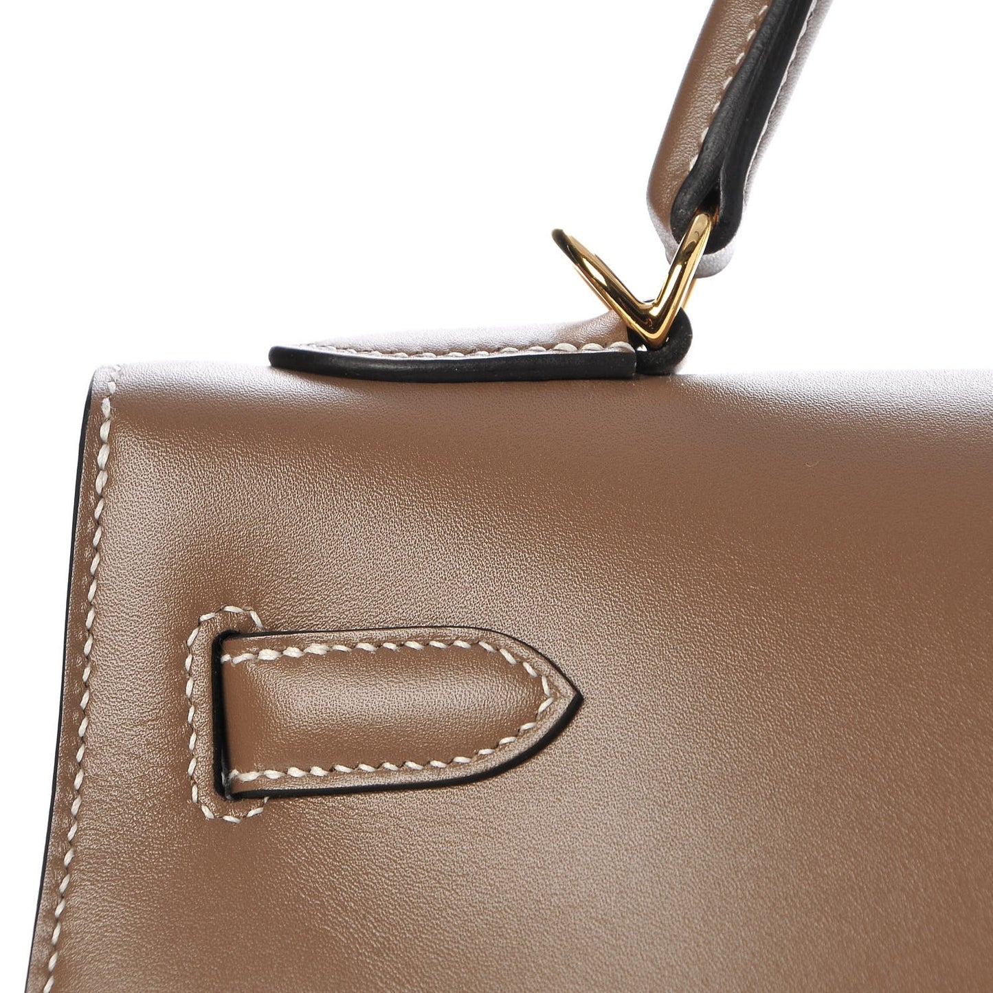 Tadelakt Sellier Kelly 32 Etoupe