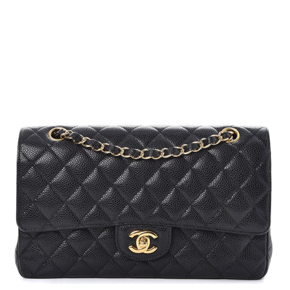 Chanel Caviar Quilted Medium Double Flap Black 1 of 10