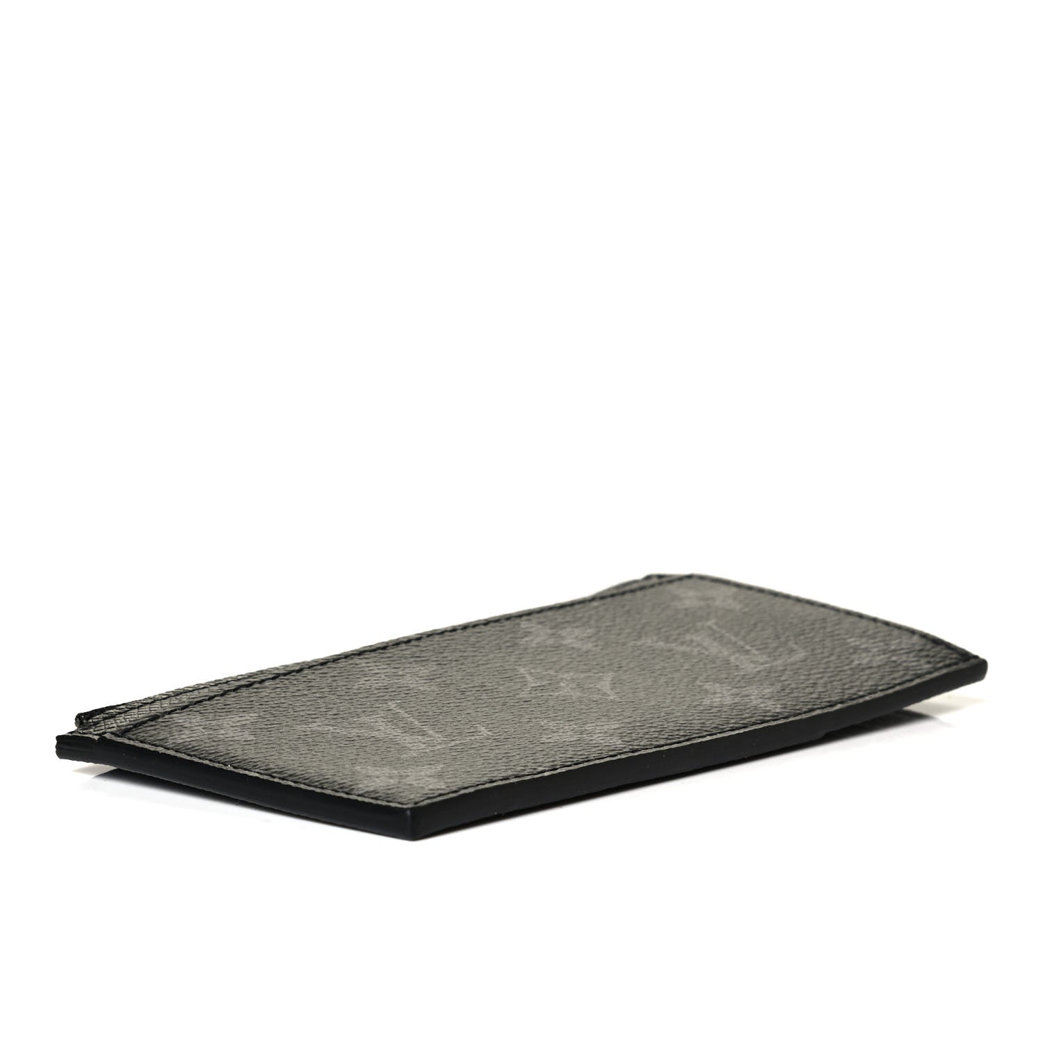 Louis Vuitton Monogram Eclipse Taiga Coin Card Holder 6 of 9