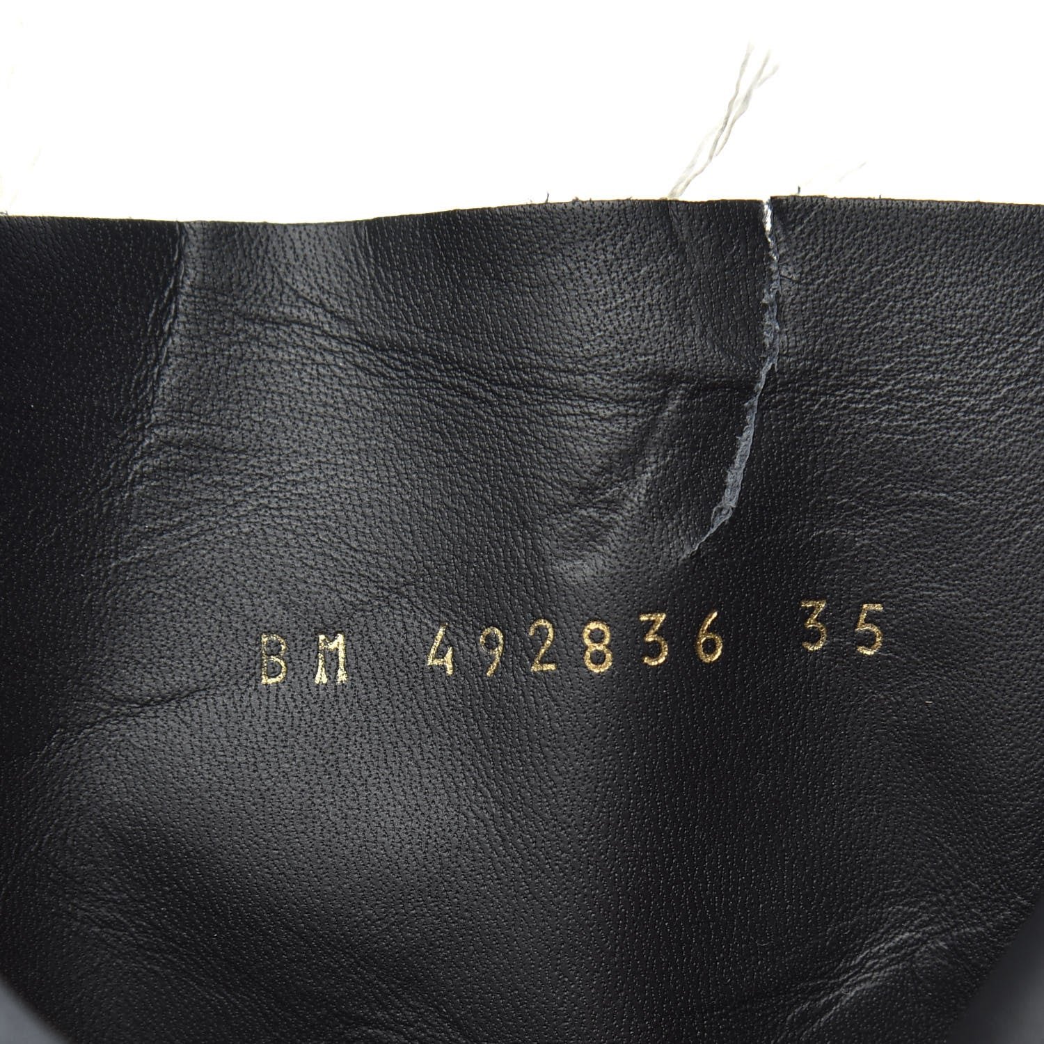 Saint Laurent Calfskin Theo Ankle Boots 35 Black 7 of 8