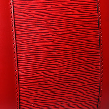 Louis Vuitton Epi Keepall 45 Castillan Red 13 of 17