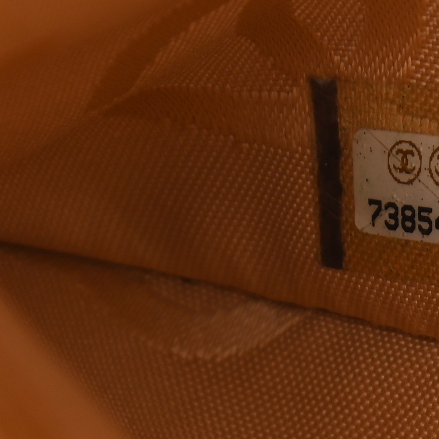 Caviar CC Wood Chain Hobo Beige