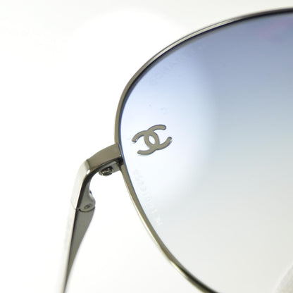 Chanel Aviator Sunglasses 4189 Blue 8 of 9