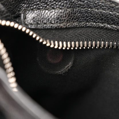 Balenciaga Chevre Silver Metallic Edge Hardware Nano City Black 12 of 20