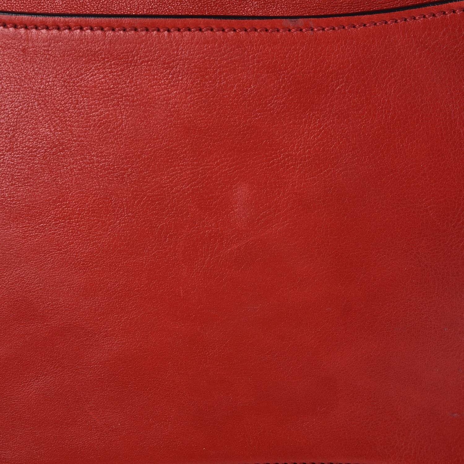 Prada Glace Calf Small Twin Pocket Tote Fuoco 9 of 13