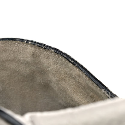 Burberry Heritage Grain Check Embossed Medium Lindburn Hobo Pale Grey 15 of 15