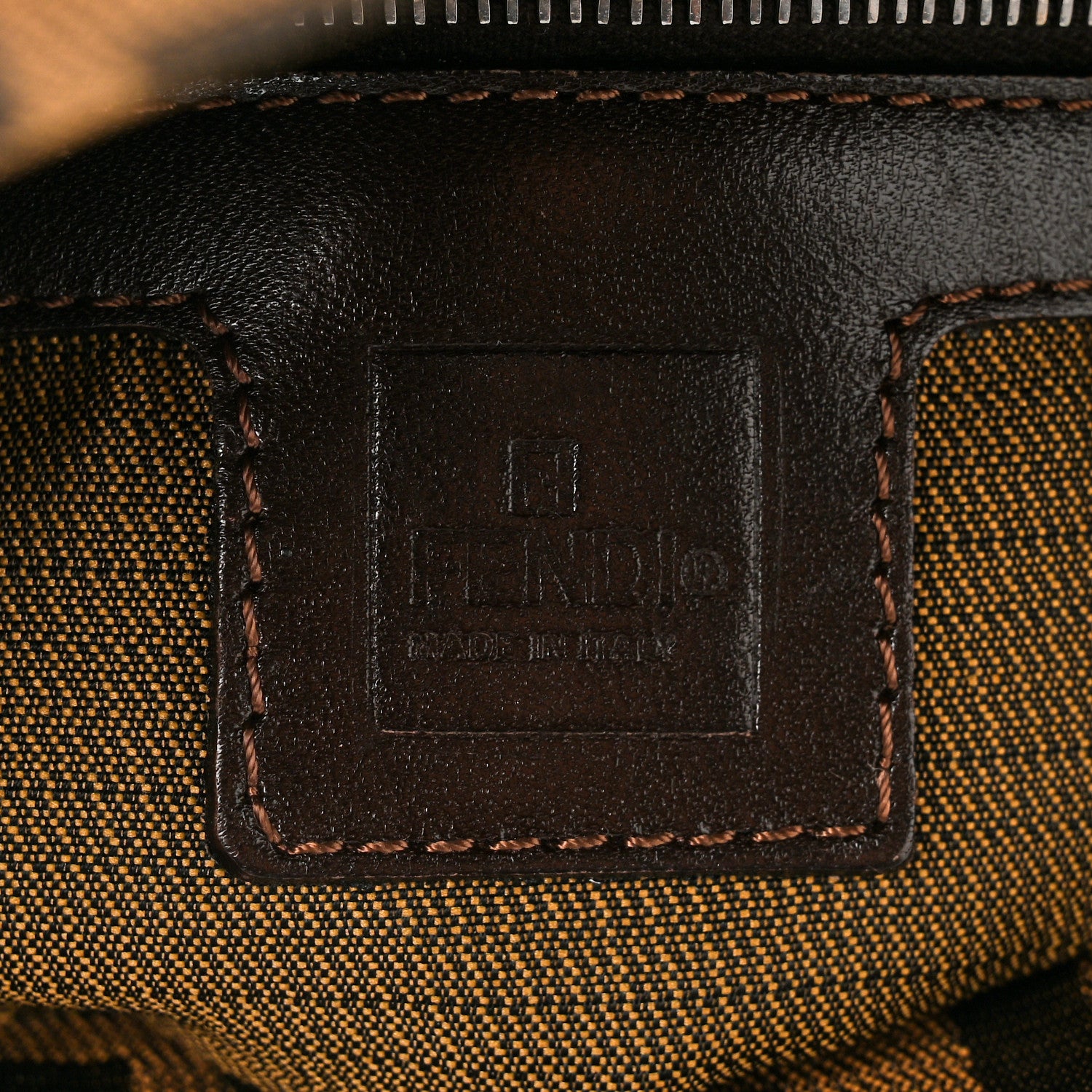 Fendi Zucca Mama Baguette Tobacco 6 of 9