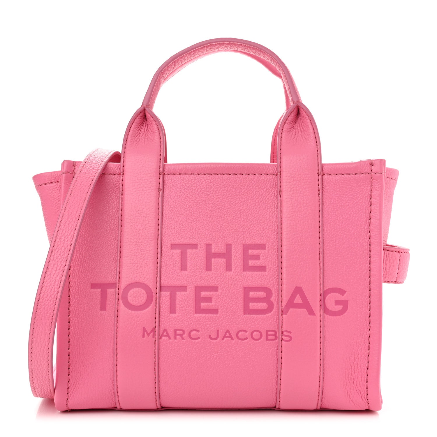 Marc Jacobs Grained Calfskin Small The Tote Bag Morning Glory 1 of 10