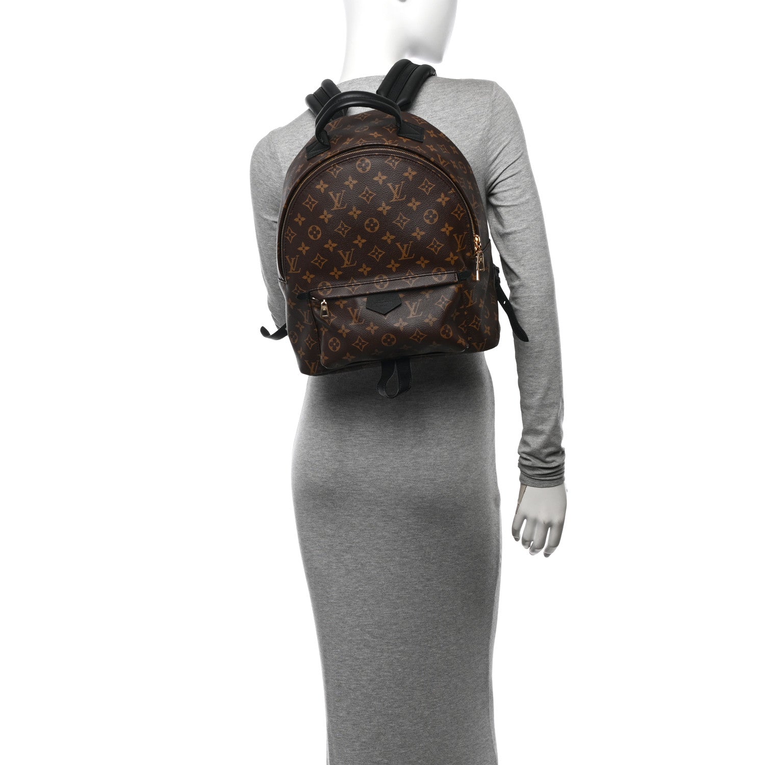 Louis Vuitton Monogram Palm Springs Backpack MM 2 of 9