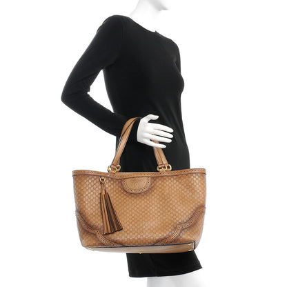 Gucci Microguccissima Large Duilio Tote Honey 2 of 13
