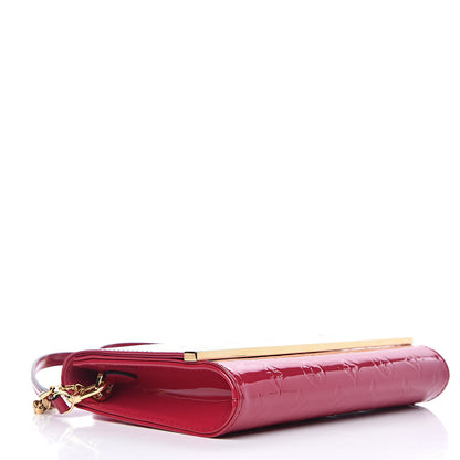 Louis Vuitton Vernis Ana Clutch Rose Indien 4 of 12
