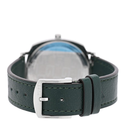 Gucci Stainless Steel Calfskin 35mm Grip Quartz Watch Green 3 of 5