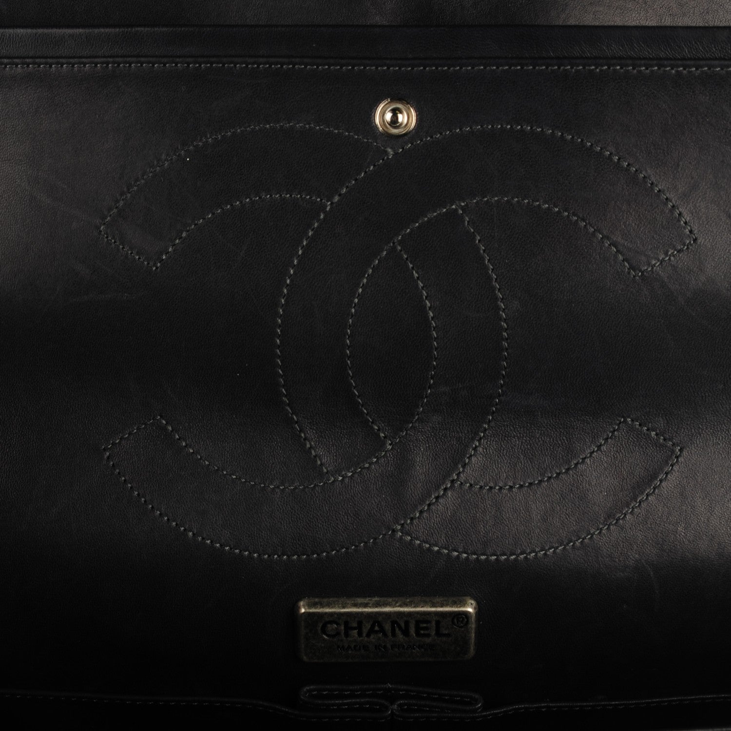 Chanel Python 2.55 Reissue 227 Flap Dark Grey 9 of 11