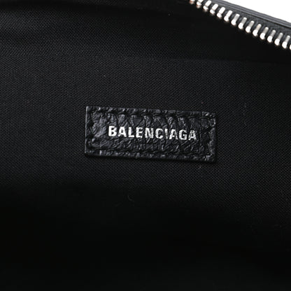 Balenciaga Lambskin Supermarket I Love Techno Pouch Black 6 of 7