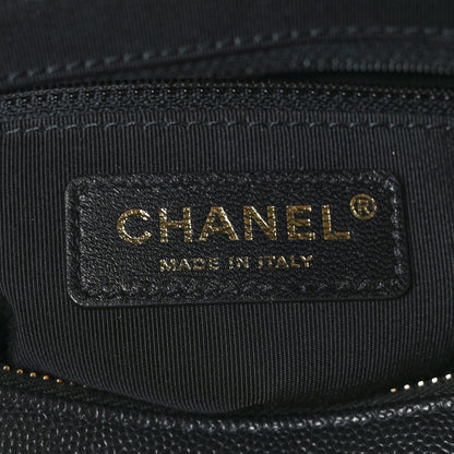 Chanel Caviar Quilted Small In & Out Camera Case Black 7 of 9