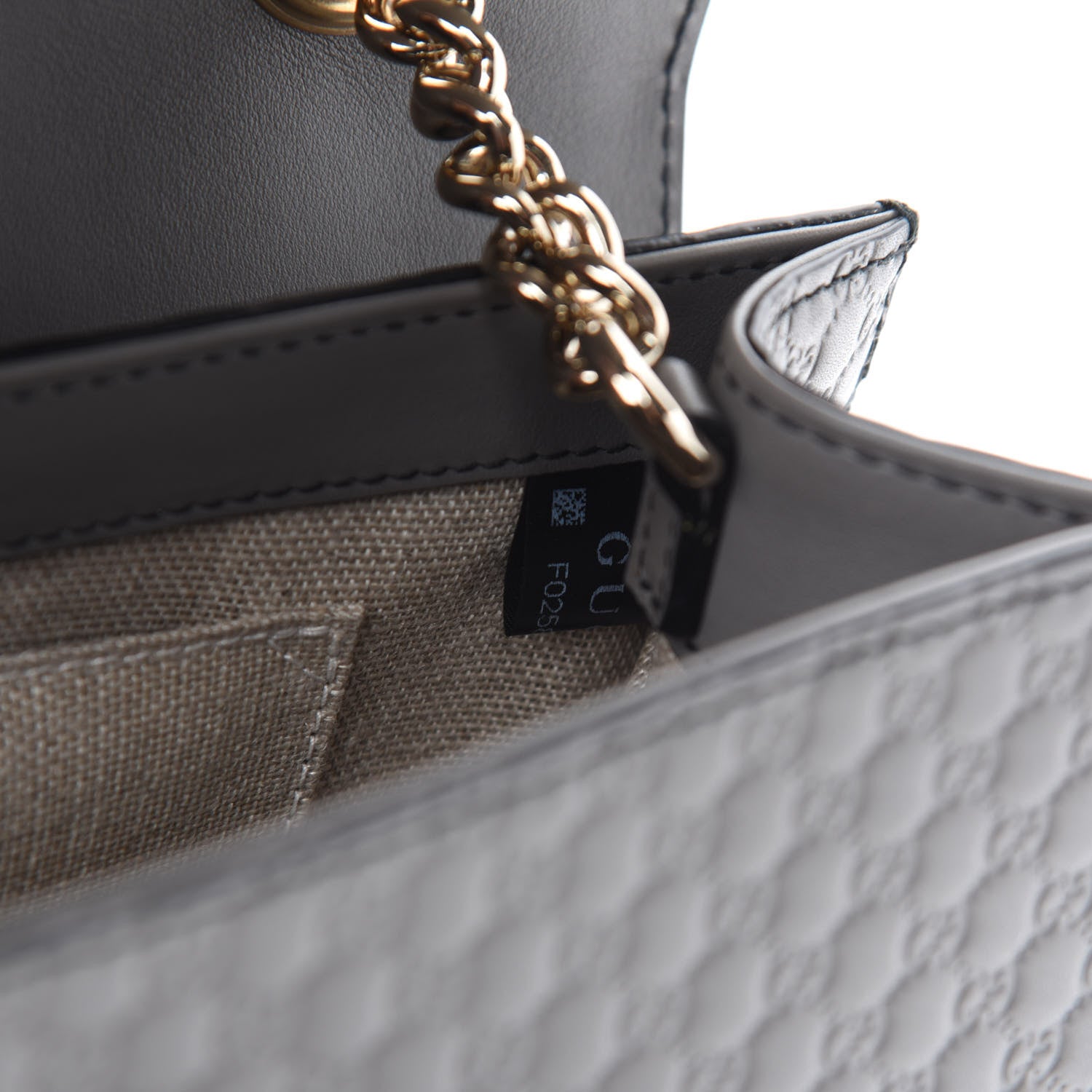 Gucci Soft Microguccissima Medium Emily Chain Shoulder Bag Loess 10 of 11