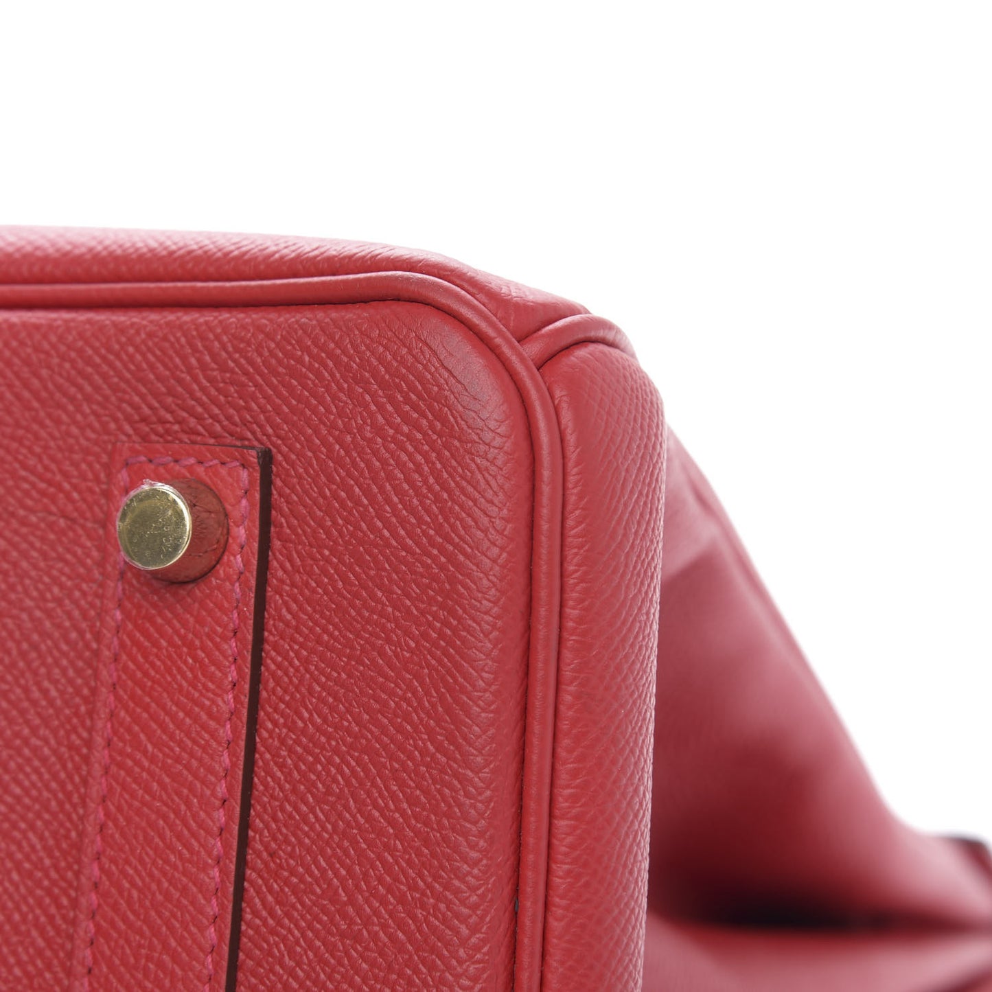 Epsom Birkin 35 Rouge Casaque