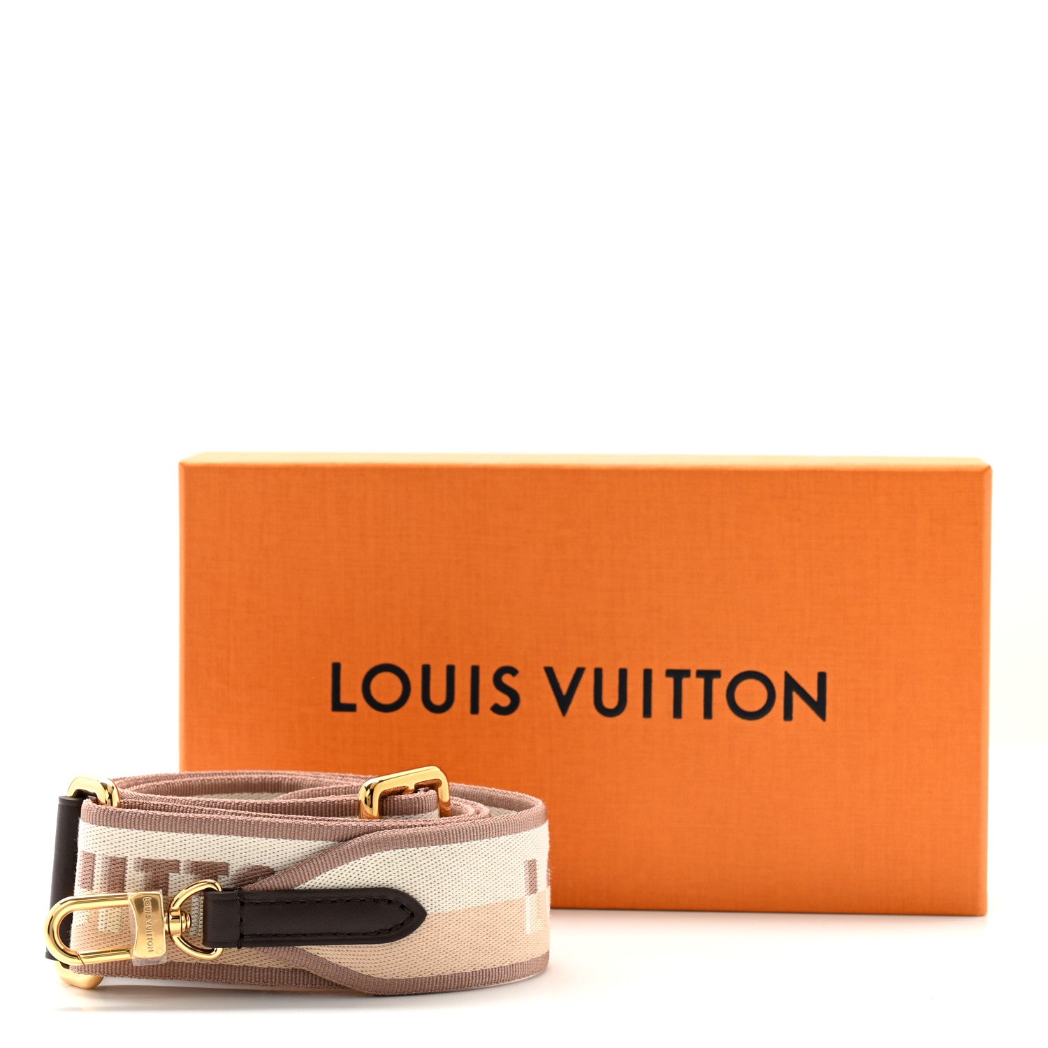 Louis Vuitton Jacquard Speedy Bandouliere 20 Shoulder Strap Beige Brown 4 of 4