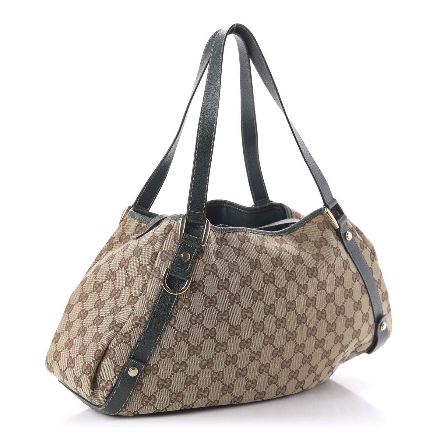 Monogram Medium Abbey Shoulder Bag Green