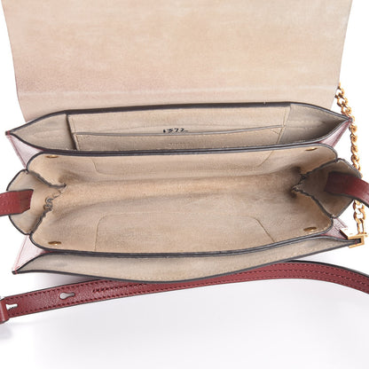 Chloe Goatskin Small Faye Shoulder Bag Sienna Red 5 of 8