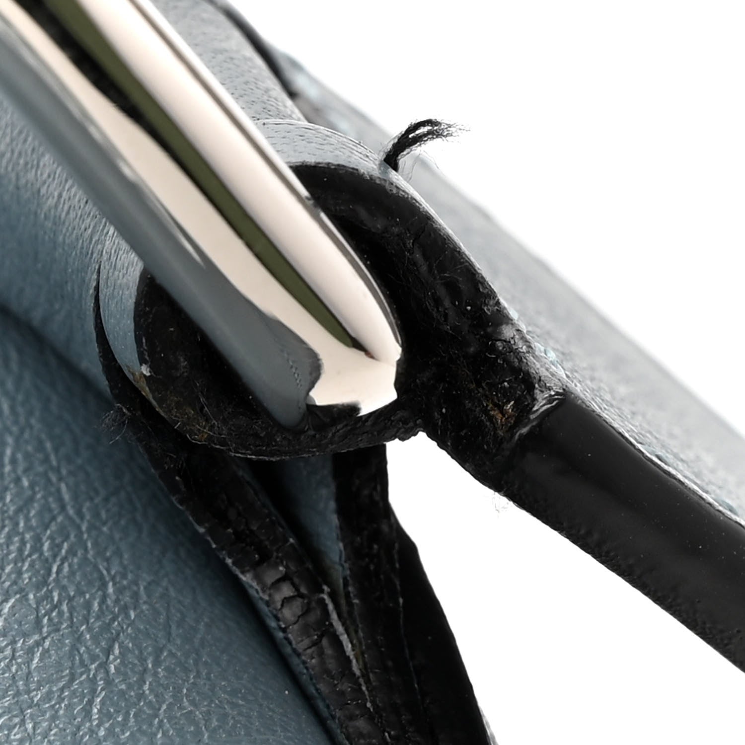 Loewe Calfskin Medium Puzzle Bag Stone Blue 11 of 16