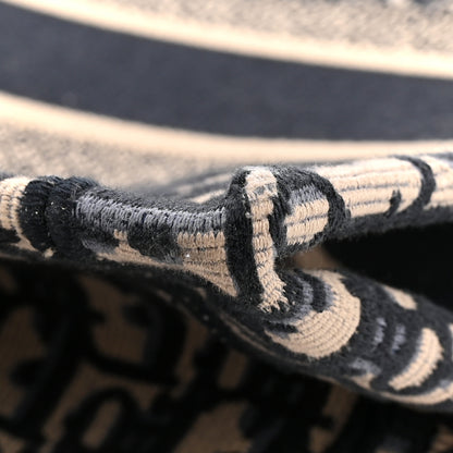 Christian Dior Oblique Medium Book Tote Blue Multicolor 12 of 12