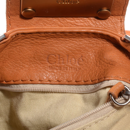 Chloe Leather Medium Paddington Satchel Tan 6 of 8