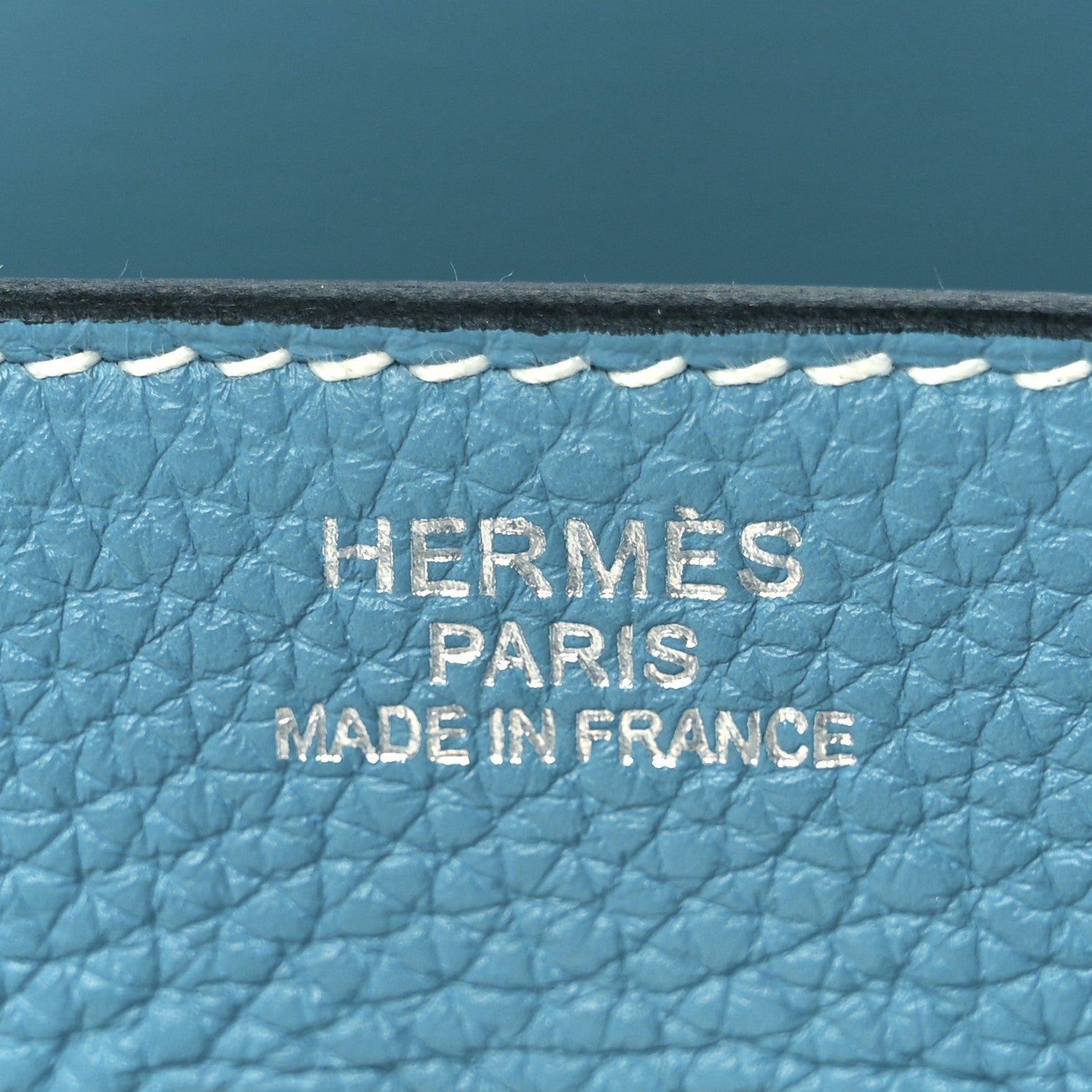 Hermes Togo Birkin 35 Blue Jean 7 of 30
