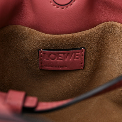 Loewe Calfskin Mini Flamenco Knot Clutch Pink 6 of 8