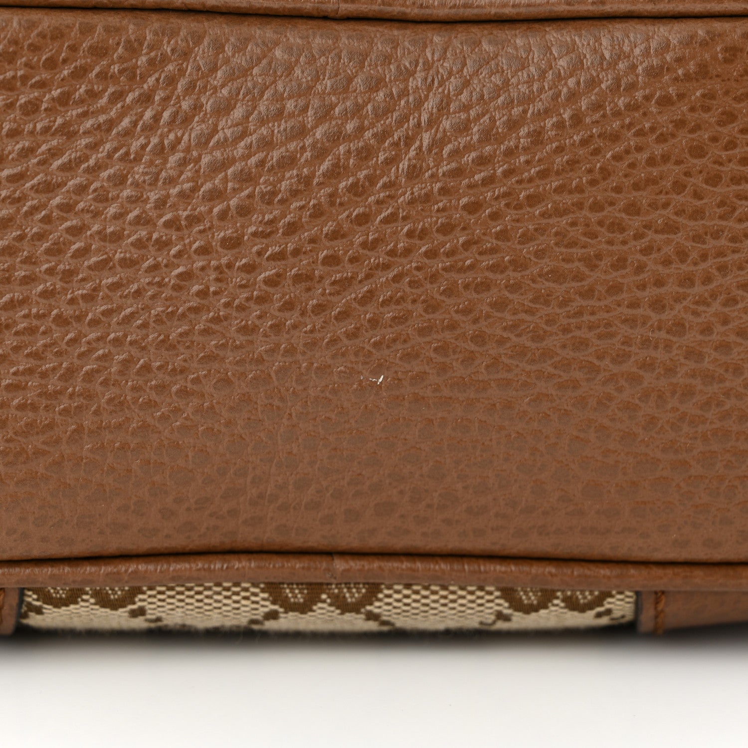 Gucci Monogram Mini Bree Messenger Bag Beige Tabacco 11 of 11