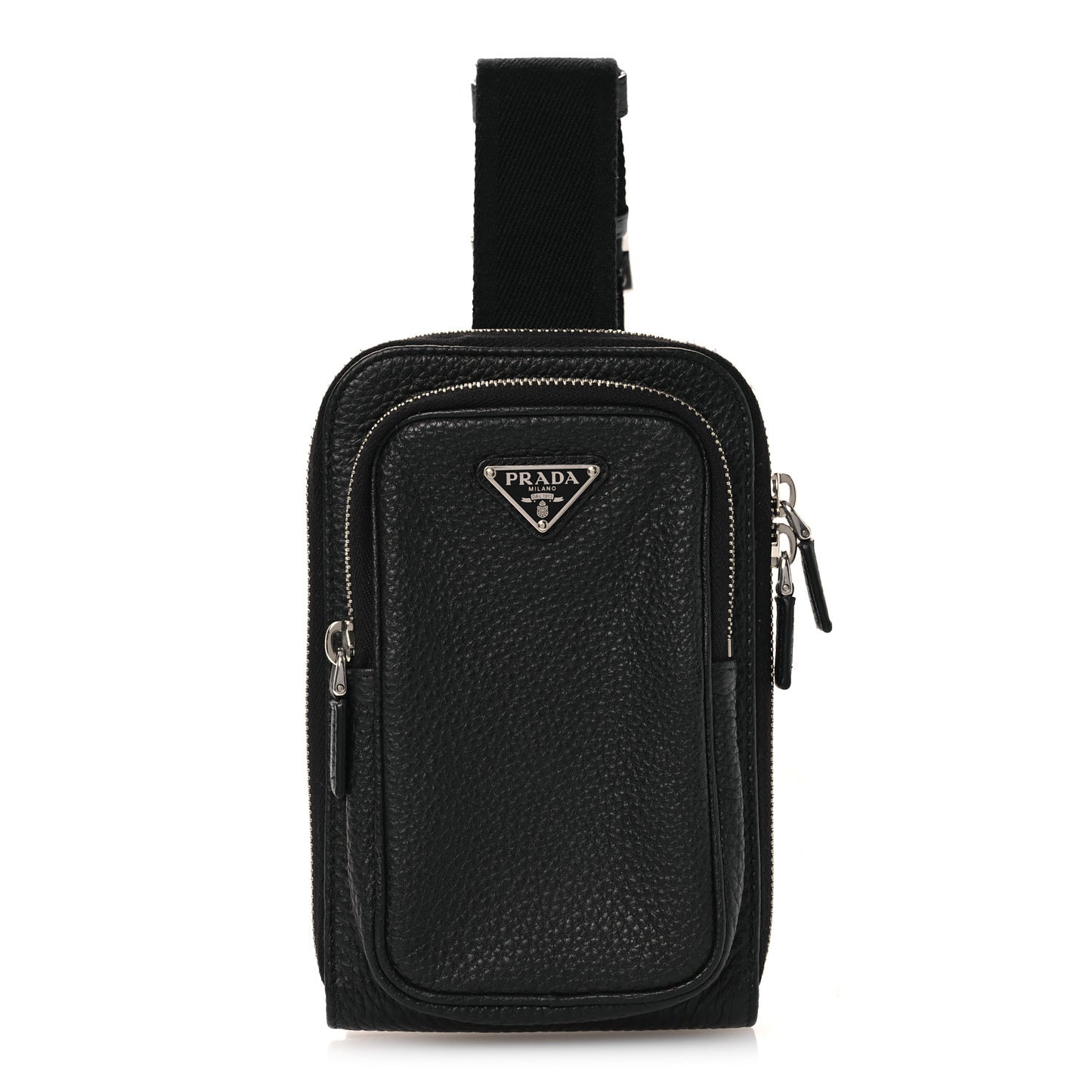 Vitello Daino Sling Bag Black