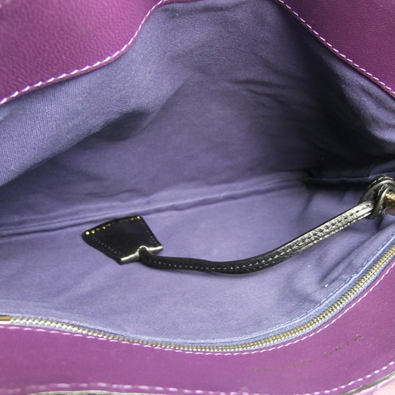 Marc Jacobs Leather Quilted Grainne Abby Purple 7 of 12
