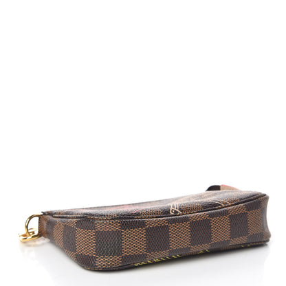 Louis Vuitton Damier Ebene 2014 Christmas Animation Mini Pochette Accessories 4 of 10