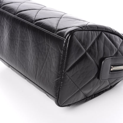 Chanel Calfskin Quilted Small CC Bowling Bag Black 10 of 12