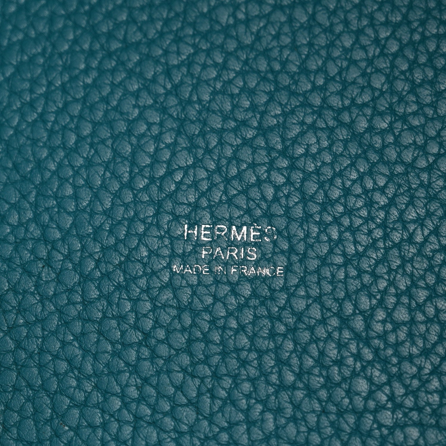 Hermes Taurillon Clemence Picotin Lock 22 MM Turquoise 6 of 14