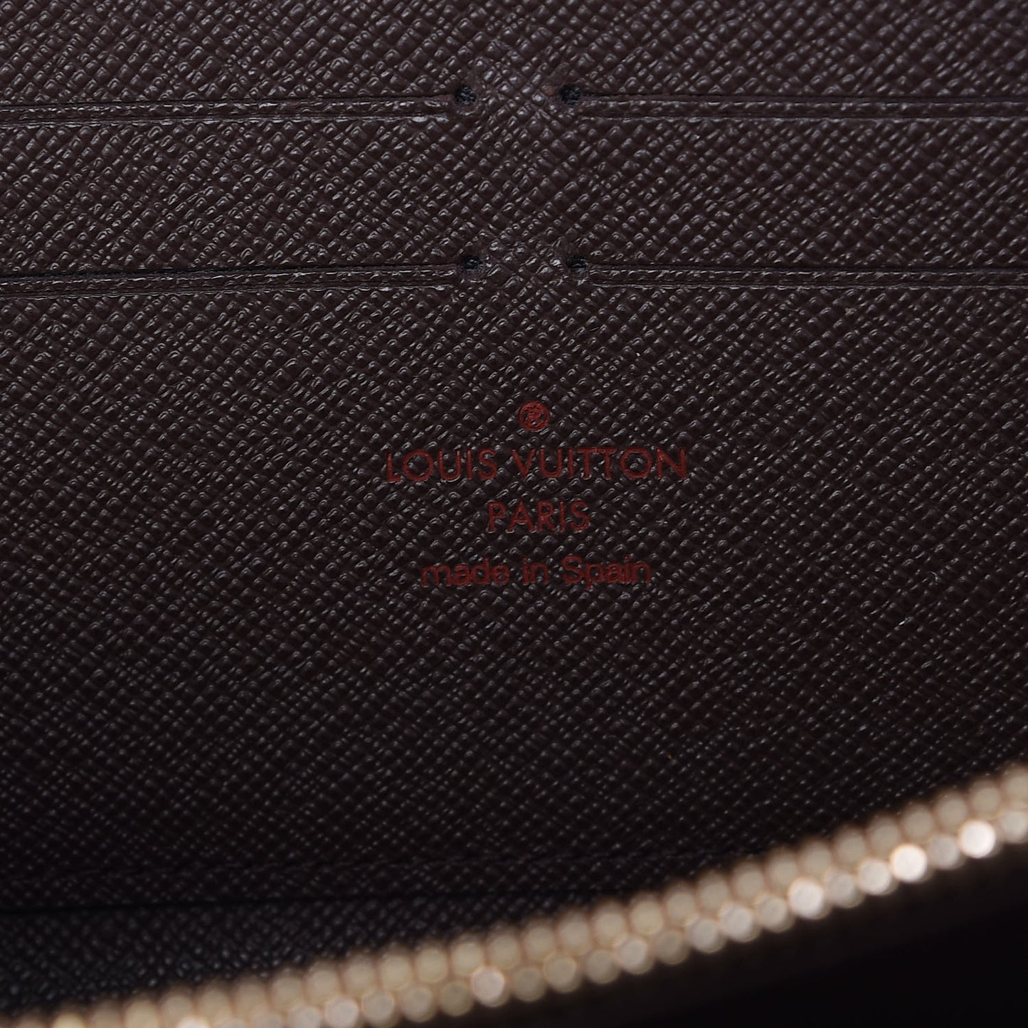 Damier Ebene Zippy Wallet