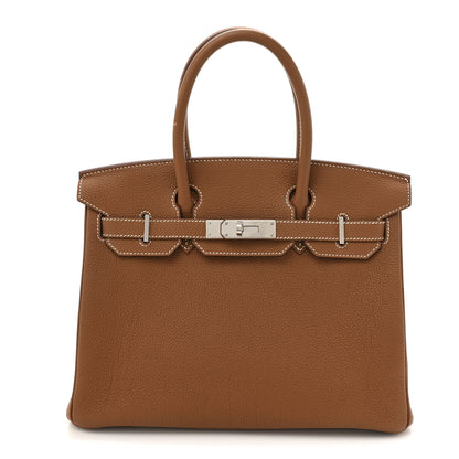 Hermes Togo Birkin 30 Gold 1 of 13