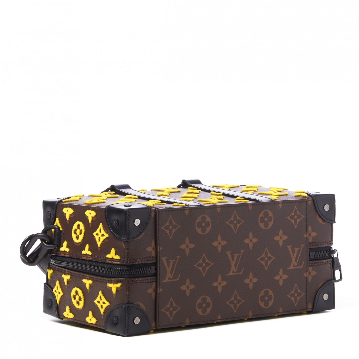 Monogram Tuffetage Speedy Trunk Jaune
