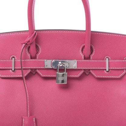 Hermes Epsom Birkin 30 Rose Tyrien 8 of 10