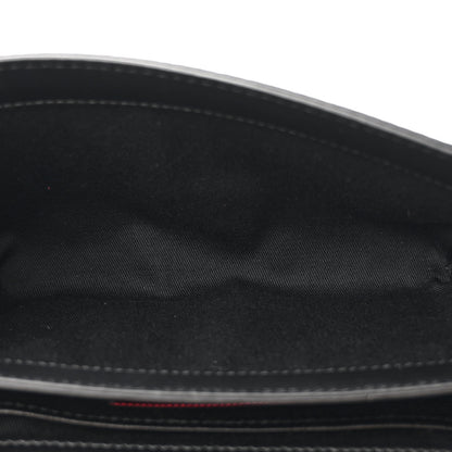 Valentino Garavani Lambskin Beaded Embroidery Medium Girello Flap Black 5 of 11