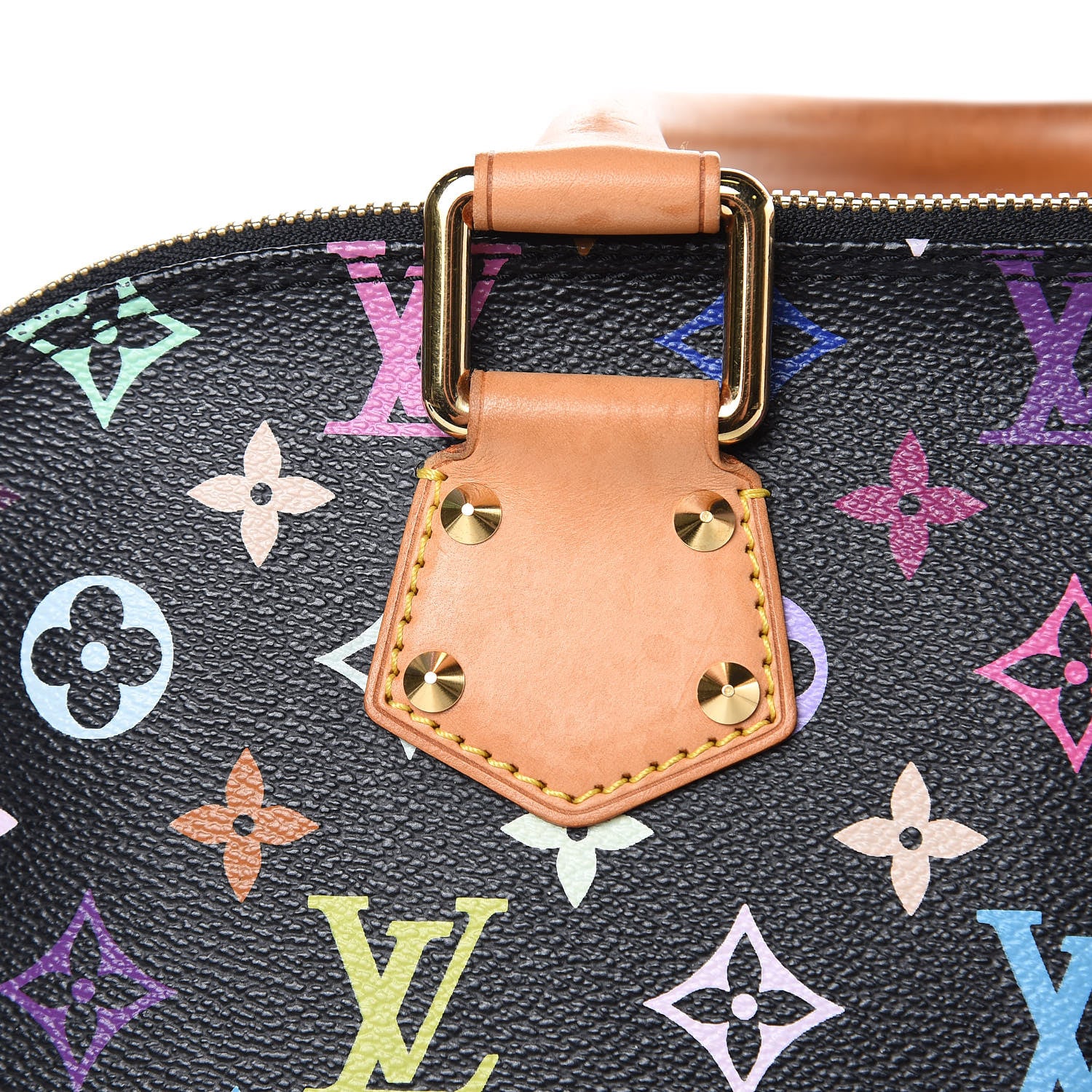 Louis Vuitton Monogram Multicolor Alma Black 11 of 17