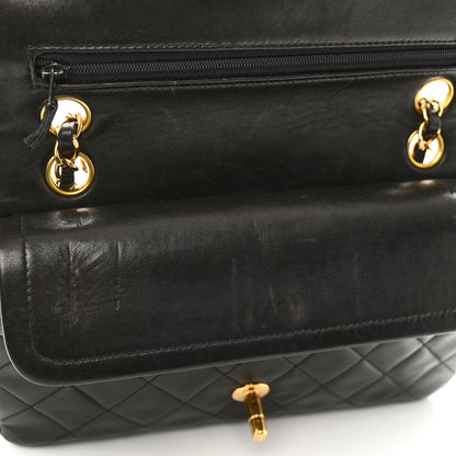 Chanel Lambskin Quilted Small Double Flap Black 11 of 12