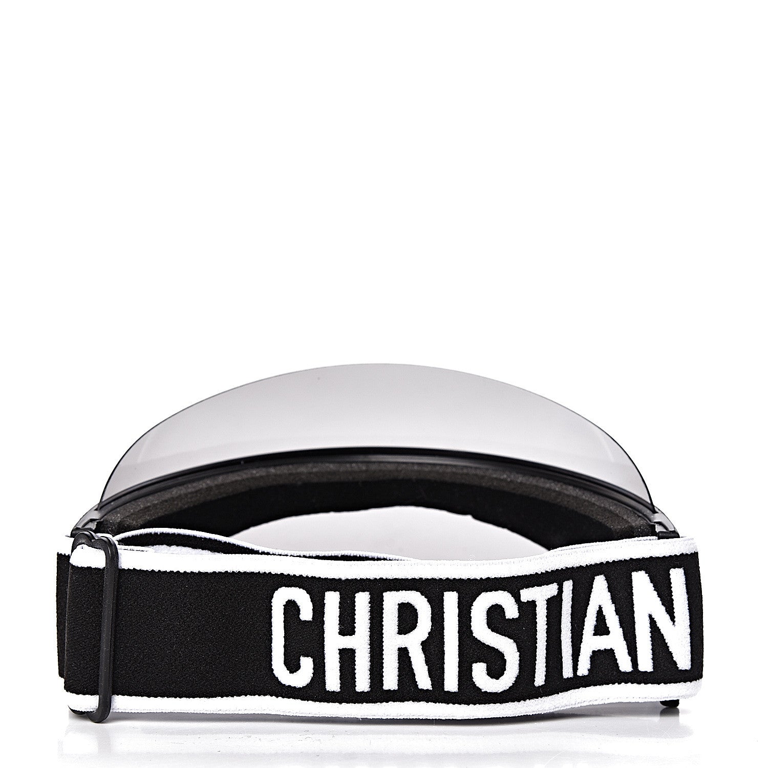 Christian Dior Mirrored DiorClub1 Sun Visor Black 4 of 6