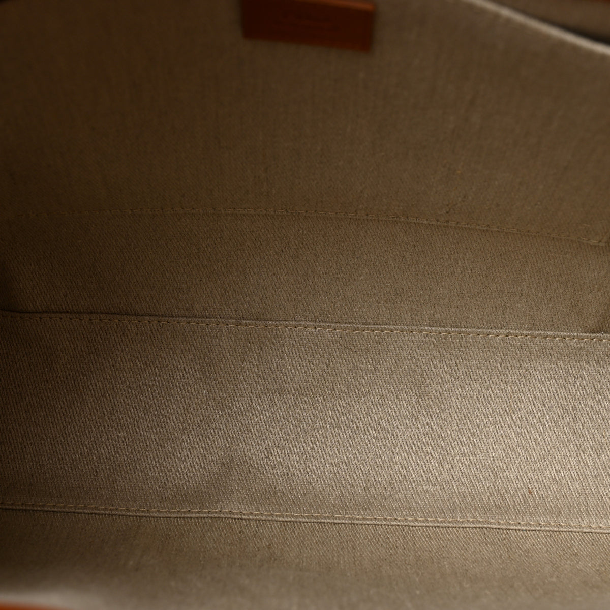 Calfskin Medium Woody Tote Caramel