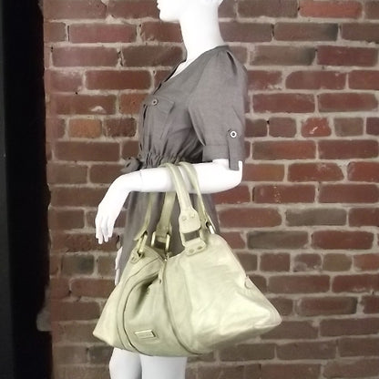 Jimmy Choo Leather Suede Malindi Bag 2 of 7