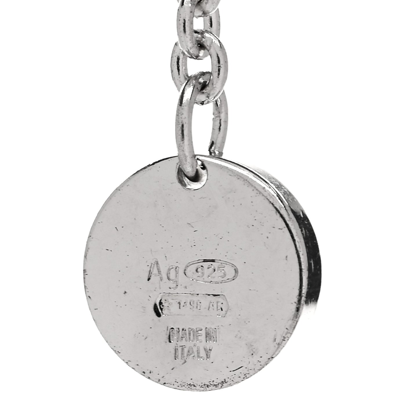 Sterling Silver Ceramic Save The Children Pendant Necklace