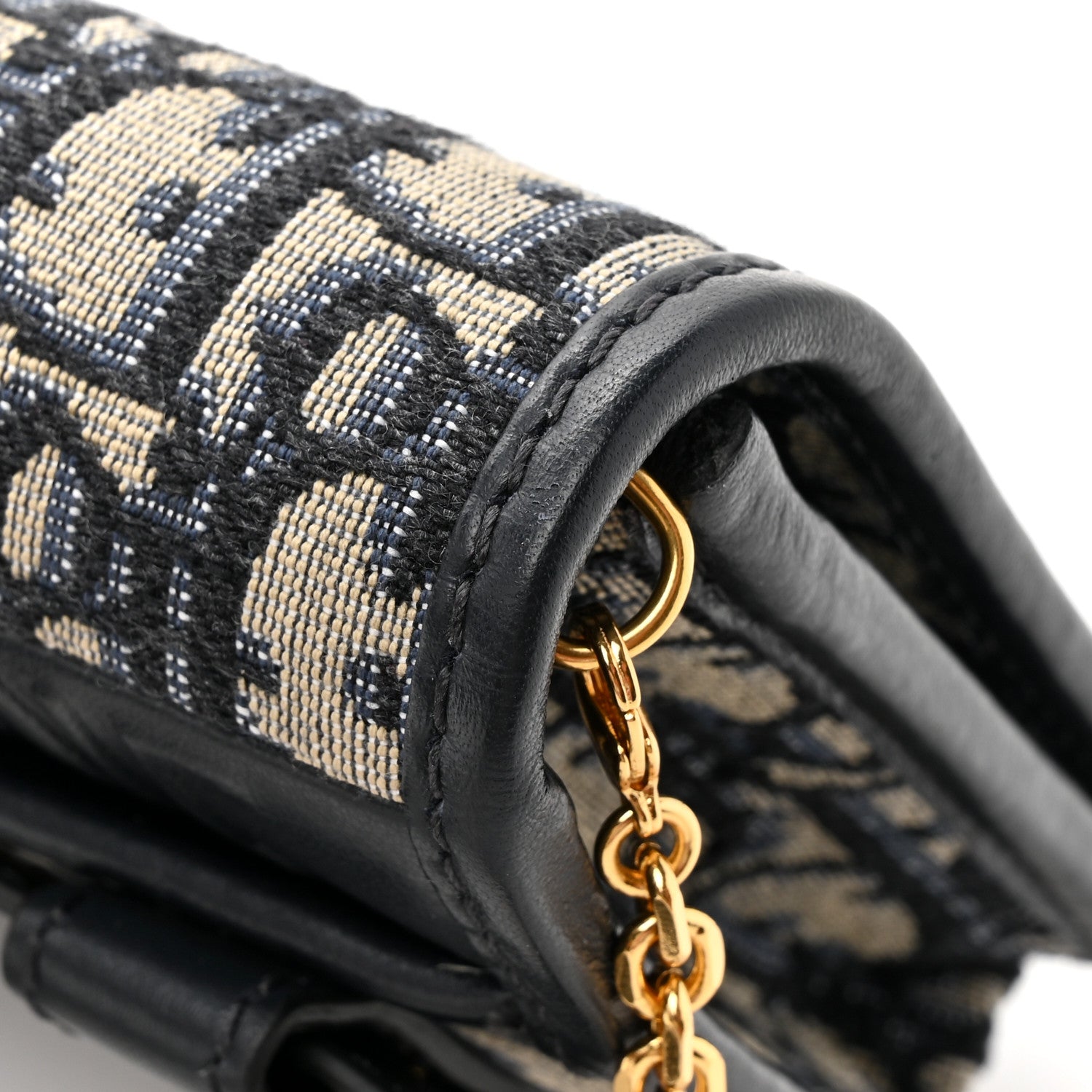 Christian Dior Oblique 30 Montaigne 2-In-1 Pouch Blue 11 of 11