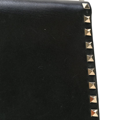 Valentino Garavani Nappa Rockstud Wristlet Clutch Black 17 of 19